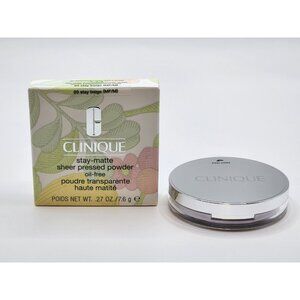 Clinique 03 Stay Beige Stay Matte Sheer Pressed Powder Oil Free New